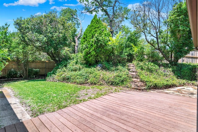 4005 Azalea Ln, Garland, TX 75043 - view of wooden deck
