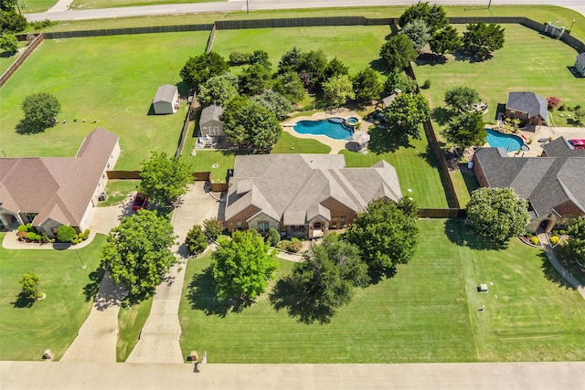 5820 Shiloh Forest Dr, Midlothian, TX 76065 - drone / aerial view of a pool area
