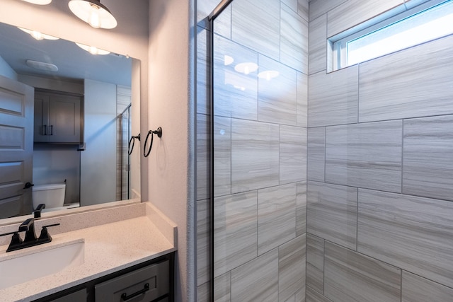 9901 Mi Tierra Dr, Fort Worth, TX 76179 - bathroom with a stall shower and vanity