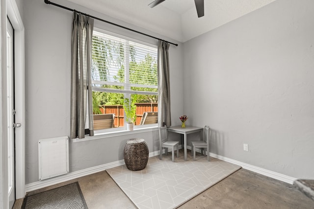 1617 Shadywood Ln, Flower Mound, TX 75028 - spare room with plenty of natural light, ceiling fan, and heating unit