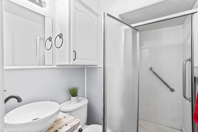 1748 Old Southmayd Rd, Sherman, TX 75092 - bathroom with a stall shower and vanity