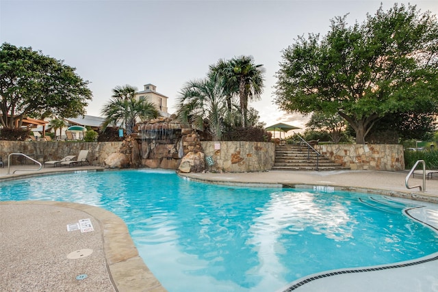 1827 Timber Ridge Dr, Frisco, TX 75036 - community pool featuring stairs and a patio area