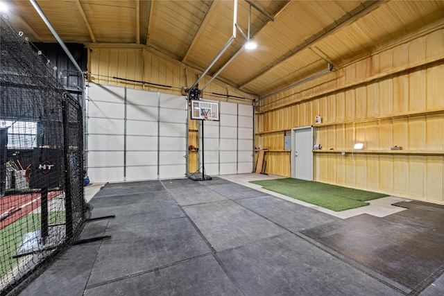 13431 Kira Ln, Justin, TX 76247 - garage with metal wall