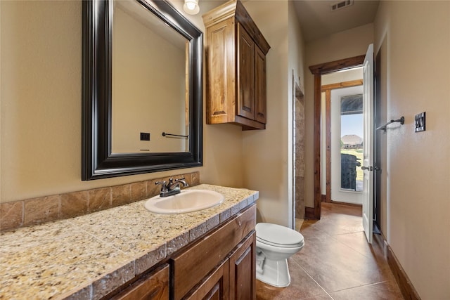 13431 Kira Ln, Justin, TX 76247 - bathroom featuring vanity and tile patterned floors