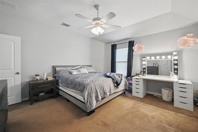1000 Barn Owl Dr, Little Elm, TX 75068 - bedroom with carpet flooring and ceiling fan