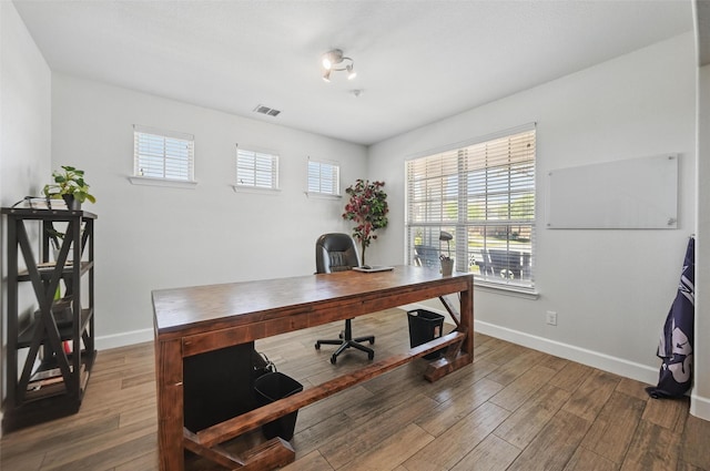 1000 Barn Owl Dr, Little Elm, TX 75068 - office space with wood finished floors