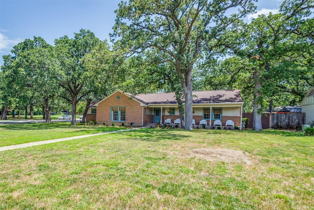 2528 Royal Ln, Denton, TX 76209 - ranch-style home with brick siding