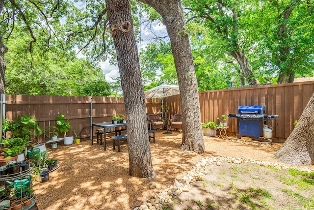 2528 Royal Ln, Denton, TX 76209 - view of fenced backyard