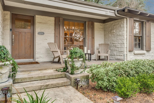 6110 Del Norte Ln, Dallas, TX 75225 - property entrance featuring covered porch