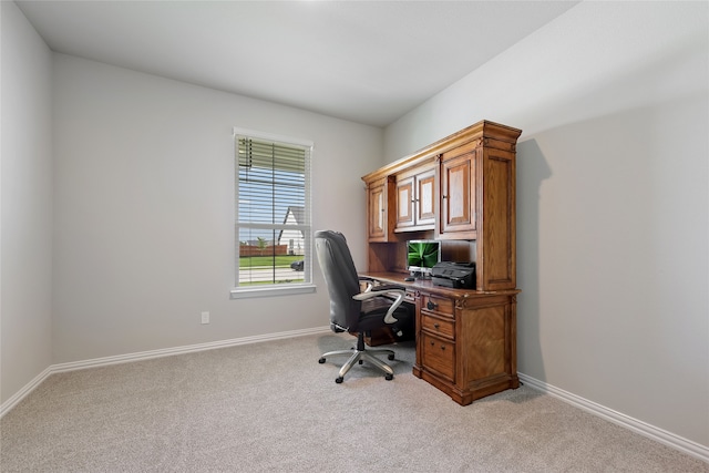 1420 Whitetail Ln, Azle, TX 76020 - office with light carpet and baseboards