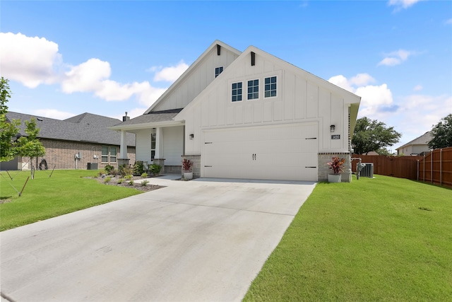 1420 Whitetail Ln, Azle, TX 76020 - view of front of house featuring board and batten siding and concrete driveway