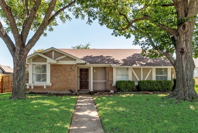 1833 Alonsdale Dr, Garland, TX 75040 - view of front facade featuring brick siding