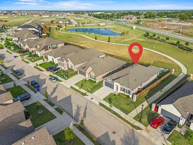 2102 Clearwater Way, Royse City, TX 75189 - aerial view of residential area with a nearby body of water