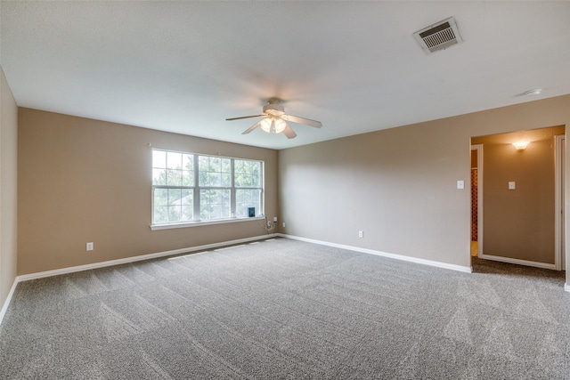 701 Parkhill Dr, Mansfield, TX 76063 - unfurnished room featuring a ceiling fan and carpet floors