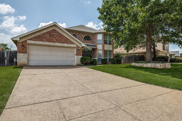 701 Parkhill Dr, Mansfield, TX 76063 - traditional home with brick siding, driveway, and an attached garage