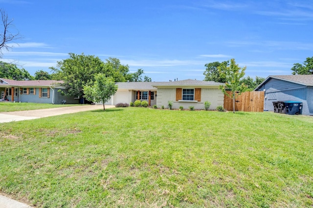 4716 Everest Dr, Fort Worth, TX 76132 - single story home featuring a garage and concrete driveway