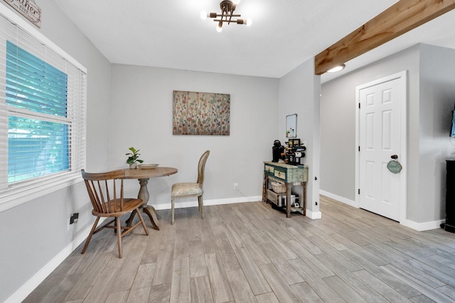 4716 Everest Dr, Fort Worth, TX 76132 - dining area with light wood-style floors