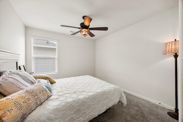 5223 Amistad Ave, Royse City, TX 75189 - carpeted bedroom with baseboards and ceiling fan