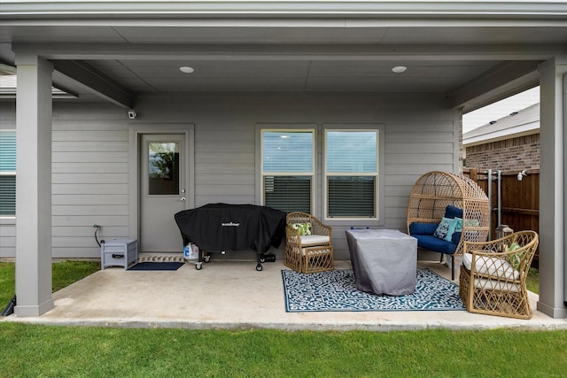 5223 Amistad Ave, Royse City, TX 75189 - view of patio / terrace featuring a grill