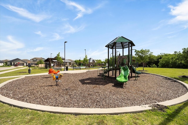 5223 Amistad Ave, Royse City, TX 75189 - community jungle gym featuring a lawn