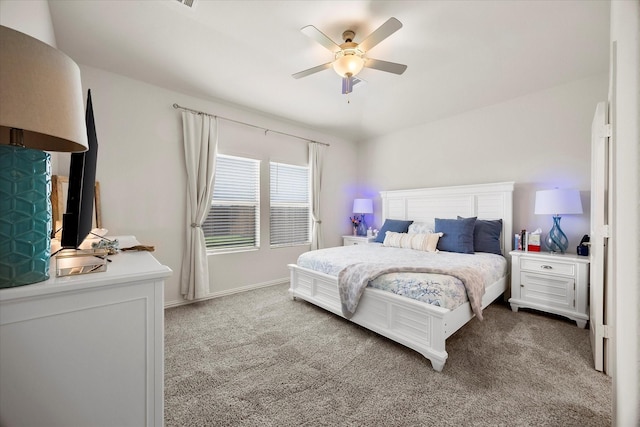 5223 Amistad Ave, Royse City, TX 75189 - carpeted bedroom featuring a ceiling fan and baseboards
