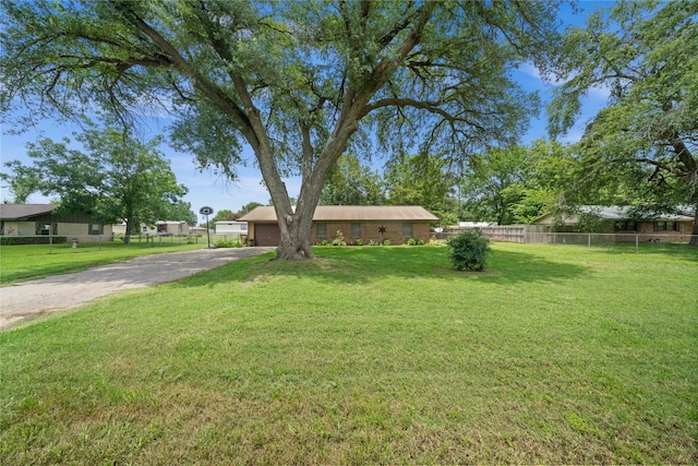 6753 Murphy St, Murchison, TX 75778 - view of front of house with driveway and brick siding