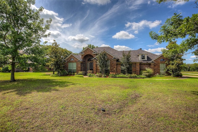 1813 Ranch Rd, Royse City, TX 75189 - view of front of house featuring a front yard and brick siding