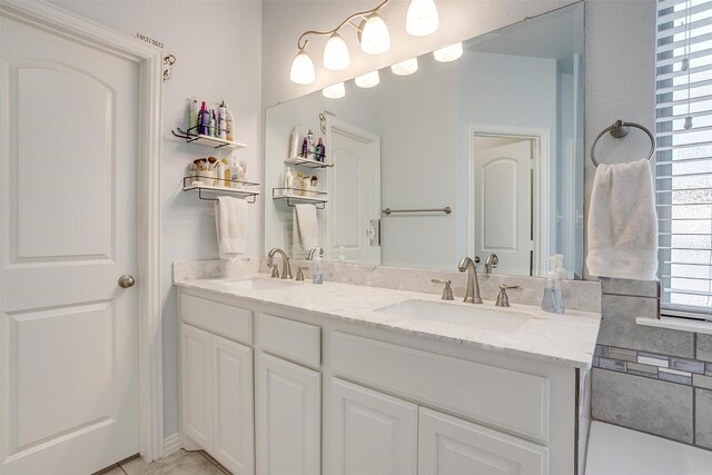 1148 Blue Sky Ln, Burleson, TX 76058 - bathroom featuring double vanity