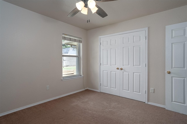 302 Howard Way Dr, Aledo, TX 76008 - unfurnished bedroom with carpet flooring, a closet, and ceiling fan