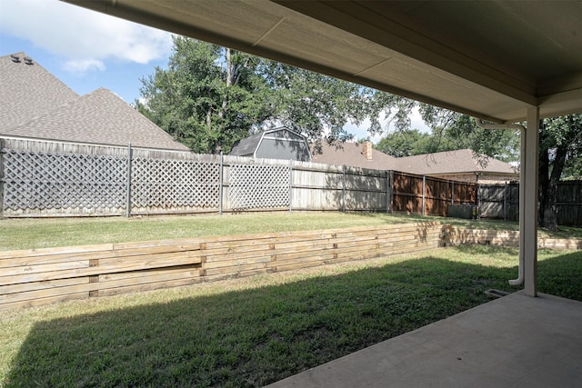 302 Howard Way Dr, Aledo, TX 76008 - fenced backyard featuring a patio area