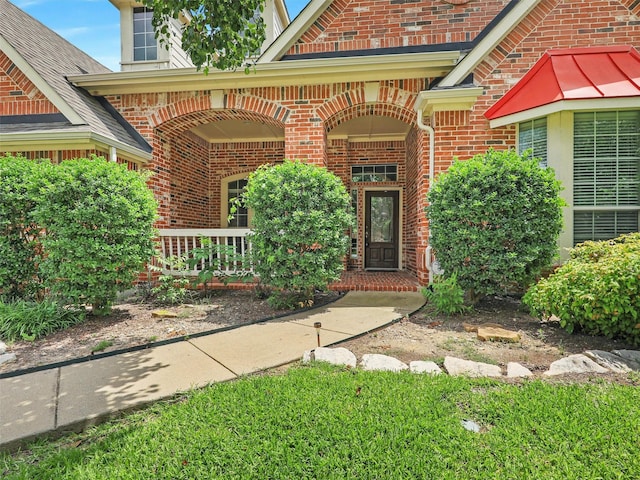 800 Rock Hill Rd, Prosper, TX 75078 - entrance to property with brick siding