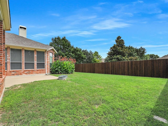 800 Rock Hill Rd, Prosper, TX 75078 - fenced backyard with a patio area
