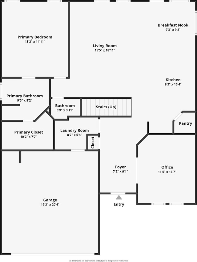 313 Pimlico Way, Ponder, TX 76259 - view of floor plan / room layout