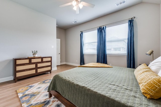 2521 Cobbler St, Northlake, TX 76247 - bedroom with wood finished floors and a ceiling fan