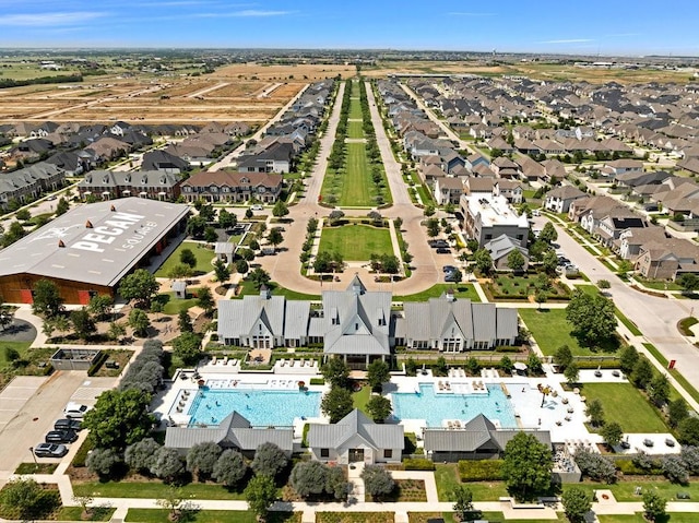2521 Cobbler St, Northlake, TX 76247 - aerial perspective of suburban area with a pool area