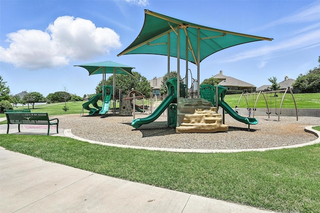 6513 Deer Horn Dr, Fort Worth, TX 76179 - community jungle gym with a yard