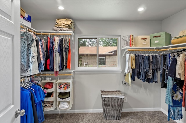 3137 Tex Blvd, Fort Worth, TX 76116 - walk in closet featuring carpet floors