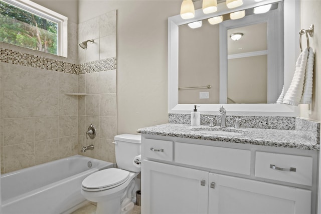 6901 Hickory Hill Cir, Argyle, TX 76226 - full bath with vanity and washtub / shower combination