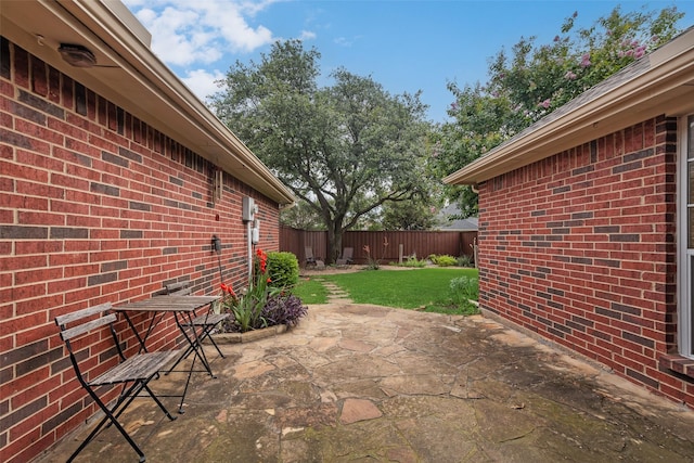 1306 Glendover Dr, Allen, TX 75013 - fenced backyard featuring a patio area