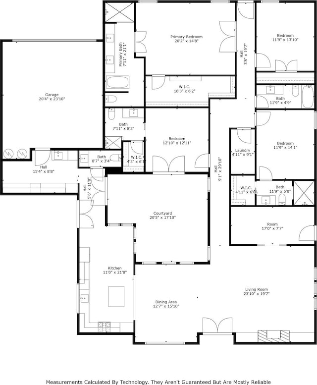 9701 Faircrest Dr, Dallas, TX 75238 - view of room layout