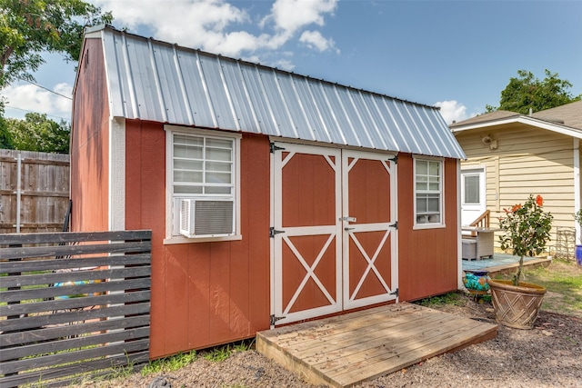 1320 Madeline Pl, Fort Worth, TX 76107 - view of shed with cooling unit