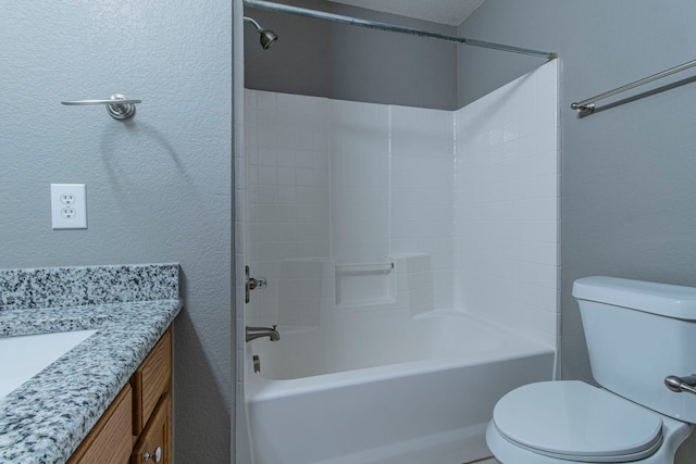 3106 Connor Ln, Wylie, TX 75098 - full bath featuring vanity, tub / shower combination, and a textured wall