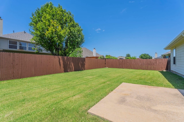 3106 Connor Ln, Wylie, TX 75098 - fenced backyard with a patio