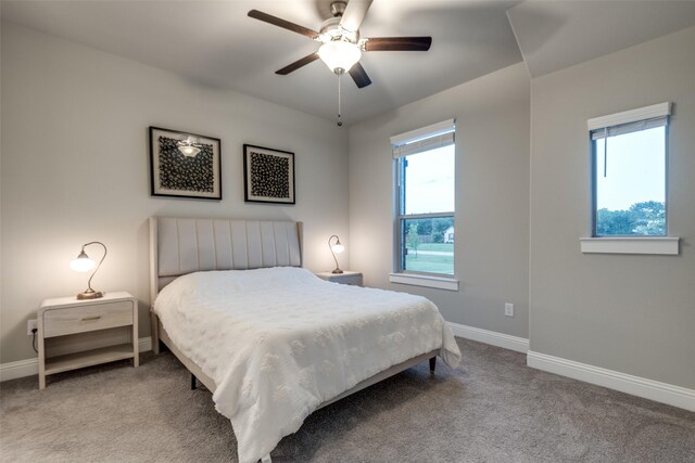 1301 Wilderness Ln, Forney, TX 75126 - carpeted bedroom featuring multiple windows and ceiling fan
