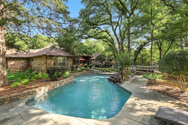 1812 Winding Creek Blvd, Flower Mound, TX 75022 - outdoor pool with a patio area