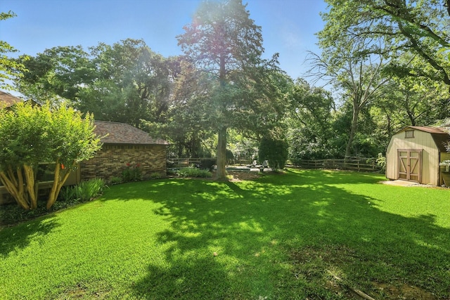 1812 Winding Creek Blvd, Flower Mound, TX 75022 - fenced backyard featuring a shed