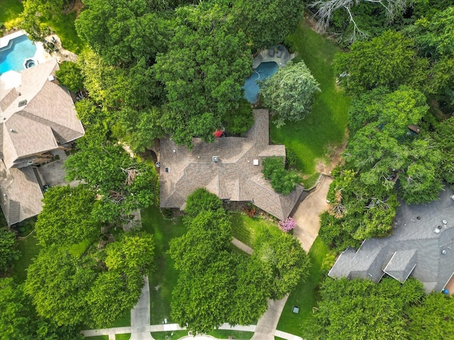 1812 Winding Creek Blvd, Flower Mound, TX 75022 - aerial view of property's location featuring a pool