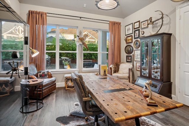 15111 Spider Lily Rd, Frisco, TX 75035 - dining area with hardwood / wood-style floors