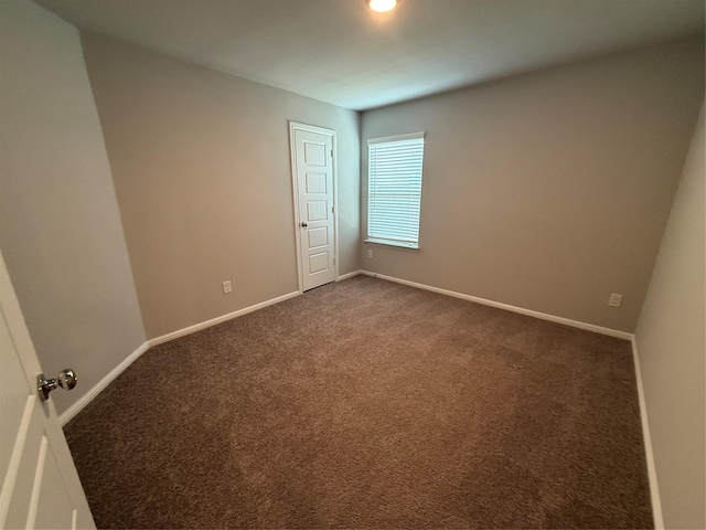 8932 Lantana Meadow Dr, Fort Worth, TX 76131 - unfurnished room featuring dark carpet and baseboards