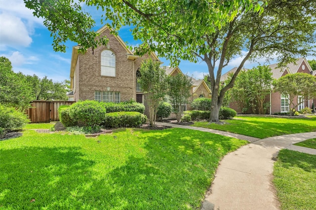 8504 Beatton Ct, Plano, TX 75025 - traditional home with brick siding